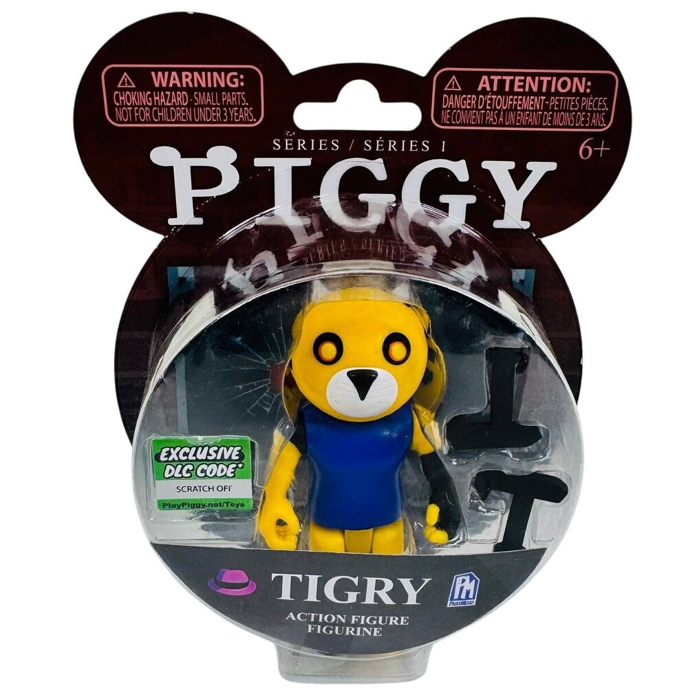 Piggy Series 1 Tigry Action Figure [Exclusive DLC‎ Code] Phatmojo